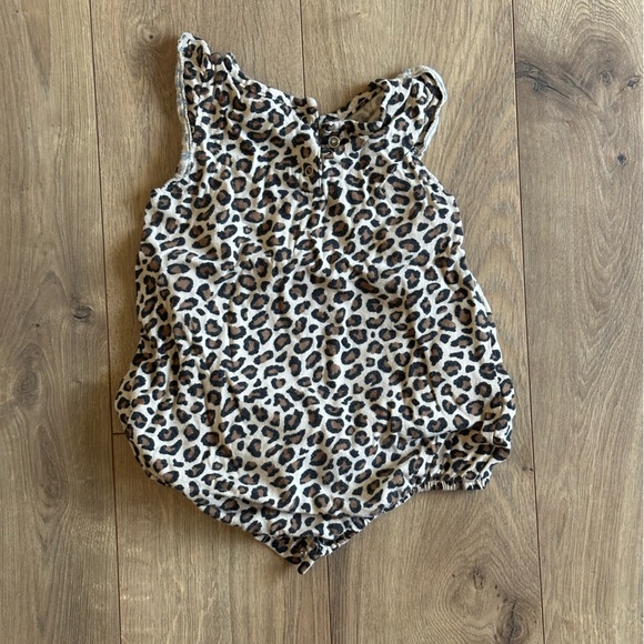Leopard bubble romper - Picture 3 of 3